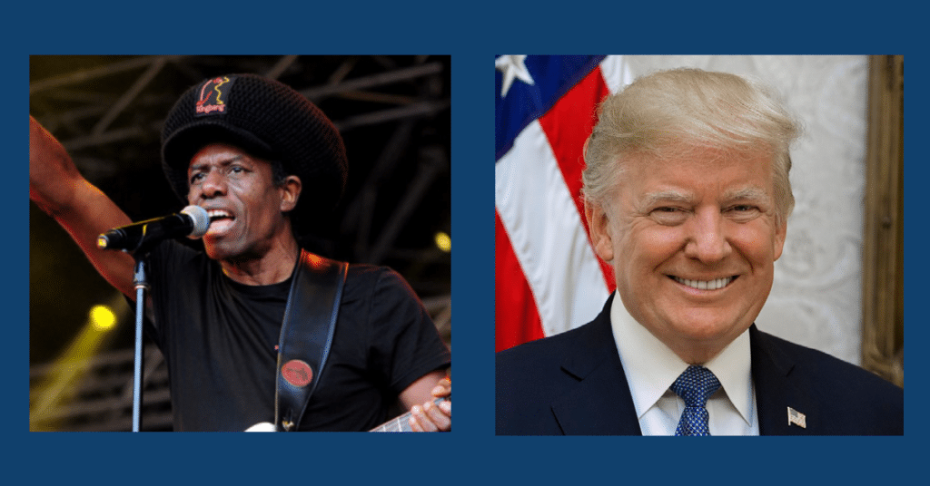 Donald Trump is defending a lawsuit from musician Eddy Grant, and is claiming that the use of "Electric Avenue" in a campaign ad qualifies as fair use.