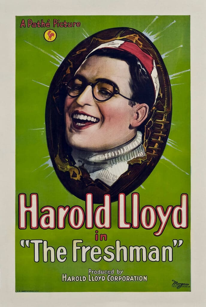 The classic Harold Lloyd film "The Freshman" (1925) will enter the public domain in the United States in 2021