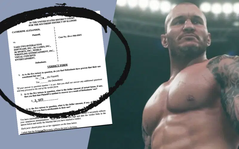 An Illinois federal jury awarded Catherine Alexander only $3,750 in damages for Take-Two Interactive and WWE's use of her tattoos to depict Randy Orton's likeness in video games, but the implications of the ruling go much further.