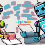 AI robots writing a movie script