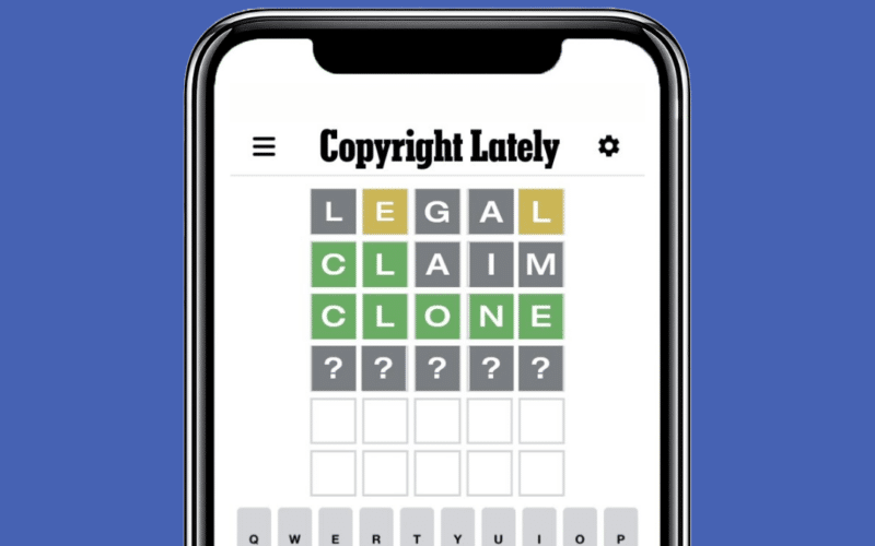 Using the DMCA to target hundreds of Wordle-likes, The New York Times claims exclusive rights in the game's grid dimensions and color scheme.
